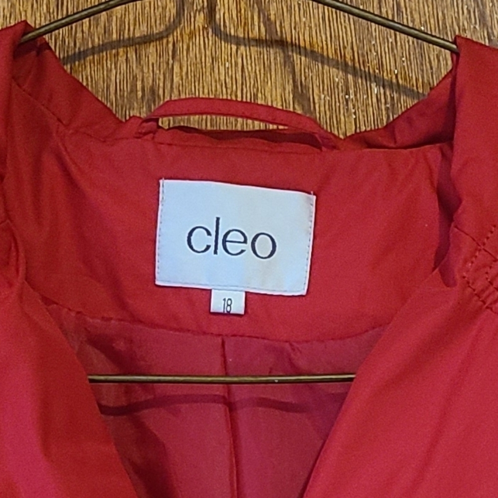 *2 for $30* Double Breasted Red Coat - Picture 3 of 3